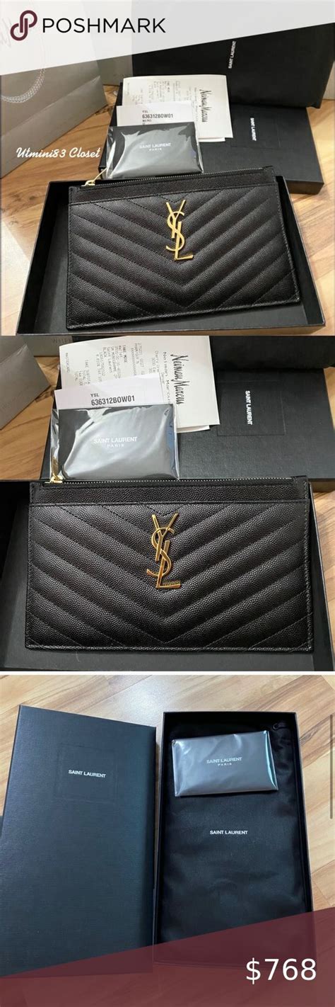 chaine ysl|ysl card holder.